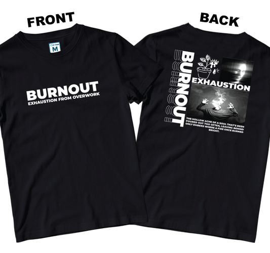 Cotton Shirt: Exhaustion (Front and Back)