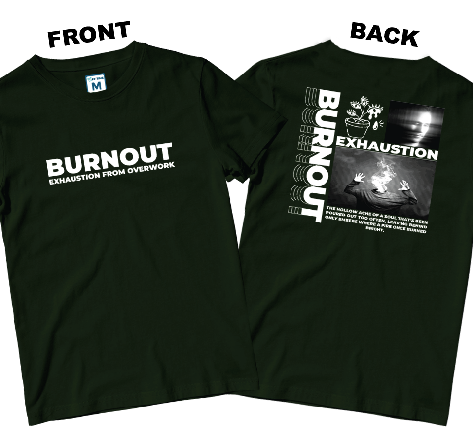 Cotton Shirt: Exhaustion (Front and Back)