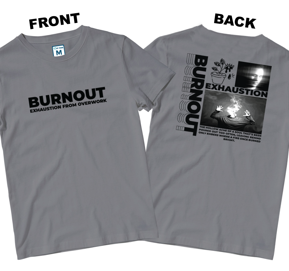 Cotton Shirt: Exhaustion (Front and Back)
