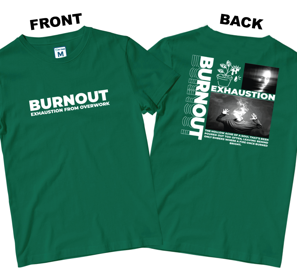 Cotton Shirt: Exhaustion (Front and Back)