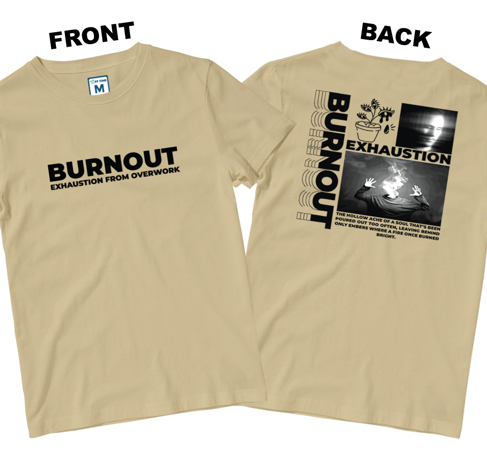 Cotton Shirt: Exhaustion (Front and Back)