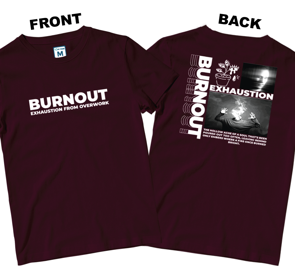 Cotton Shirt: Exhaustion (Front and Back)