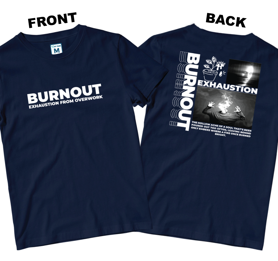 Cotton Shirt: Exhaustion (Front and Back)