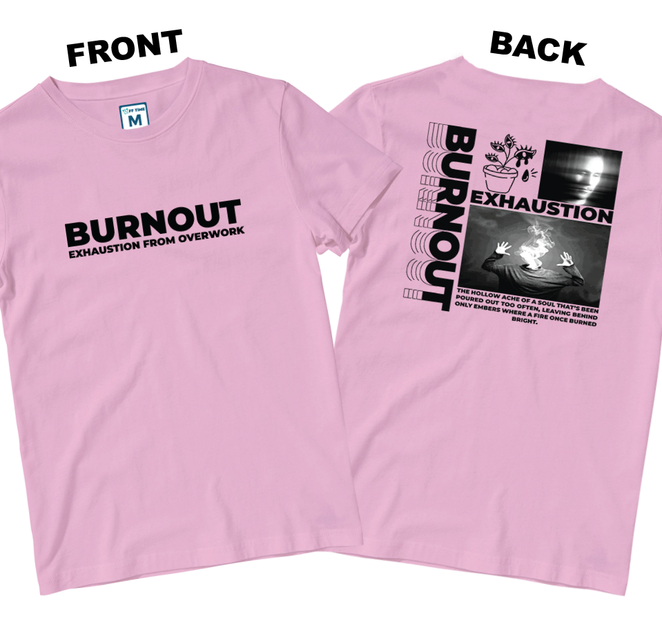 Cotton Shirt: Exhaustion (Front and Back)