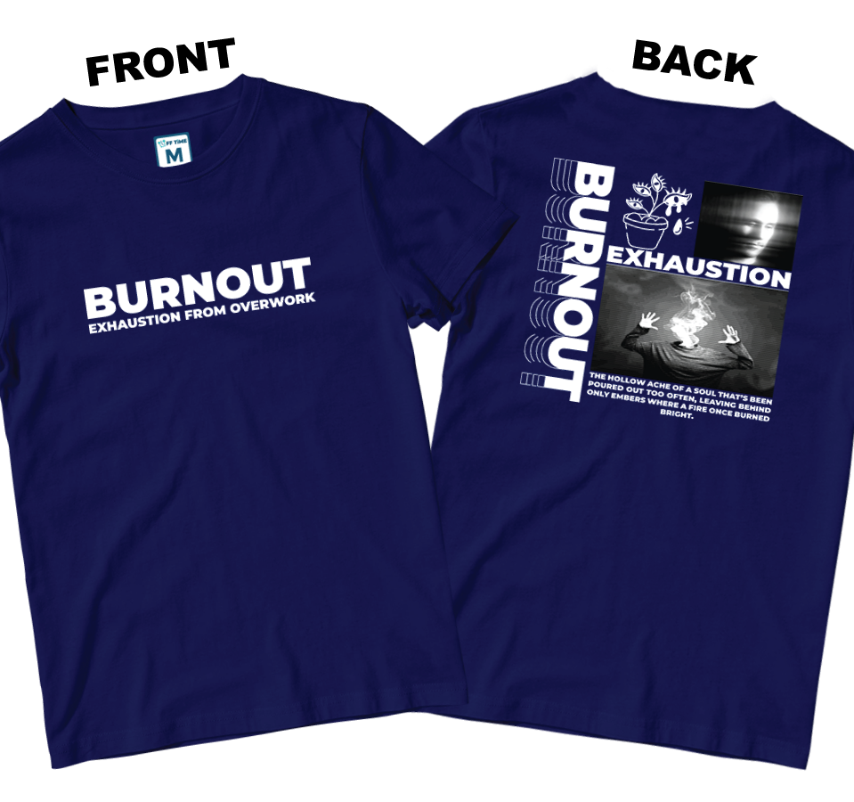 Cotton Shirt: Exhaustion (Front and Back)