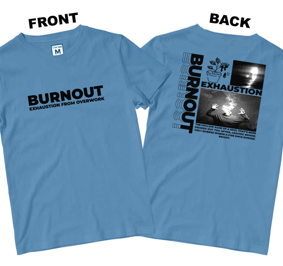 Cotton Shirt: Exhaustion (Front and Back)