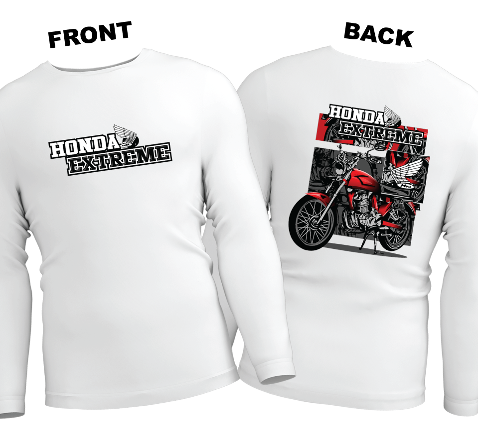 Long Sleeve Drifit Shirt: Extreme (Front and Back)