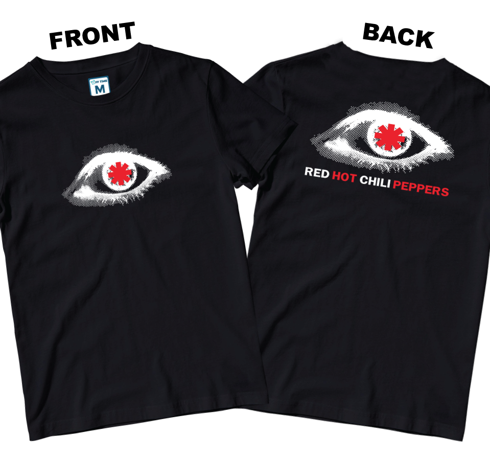 Cotton Shirt: Eye Logo (Front and Back)