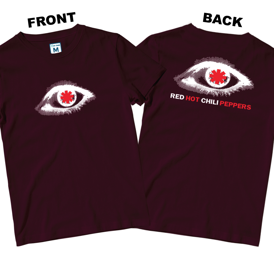 Cotton Shirt: Eye Logo (Front and Back)