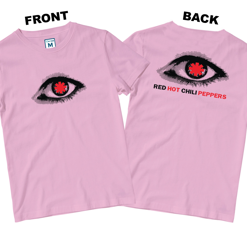 Cotton Shirt: Eye Logo (Front and Back)