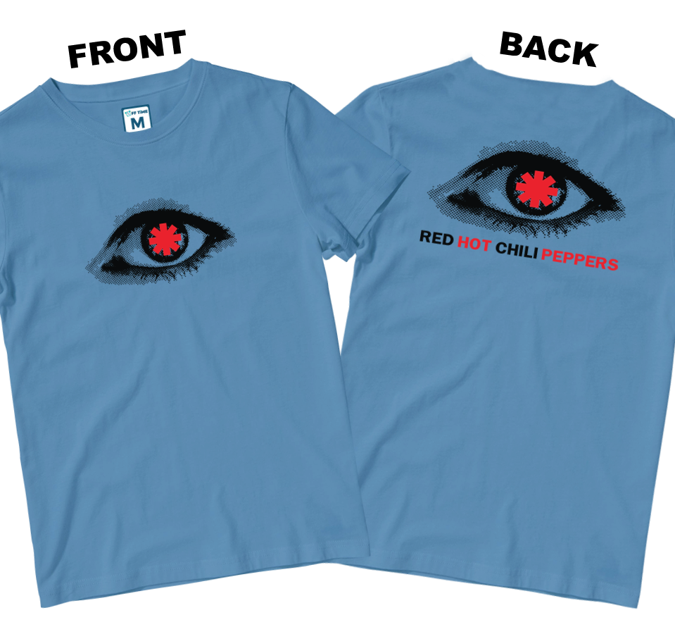 Cotton Shirt: Eye Logo (Front and Back)