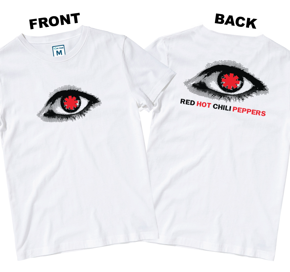 Cotton Shirt: Eye Logo (Front and Back)