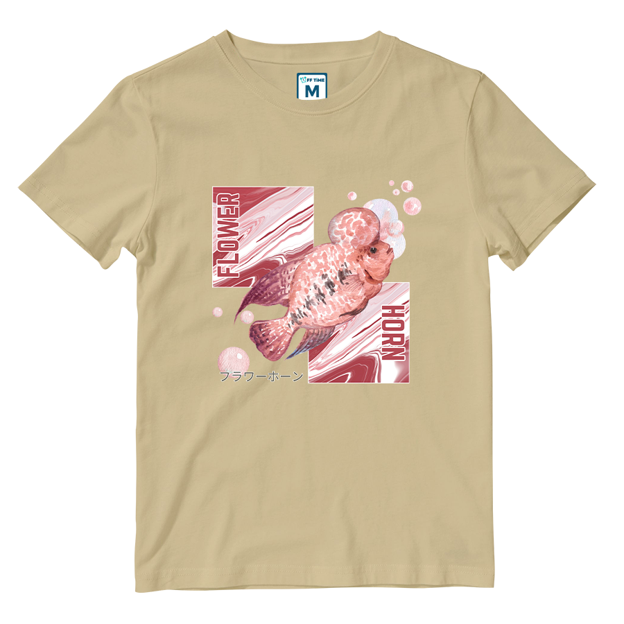 Cotton Shirt: FLOWER HORN