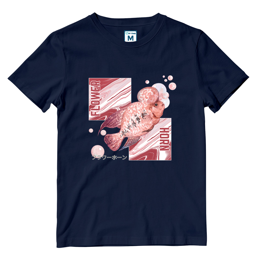 Cotton Shirt: FLOWER HORN