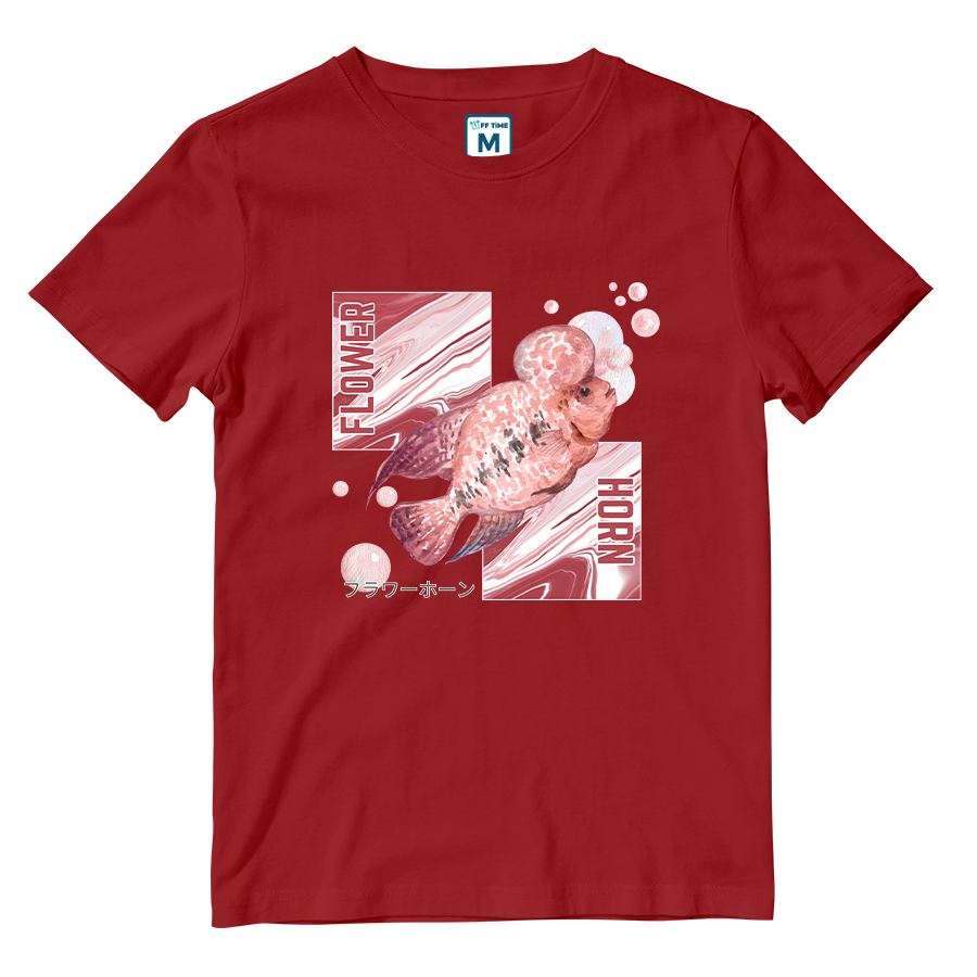 Cotton Shirt: FLOWER HORN