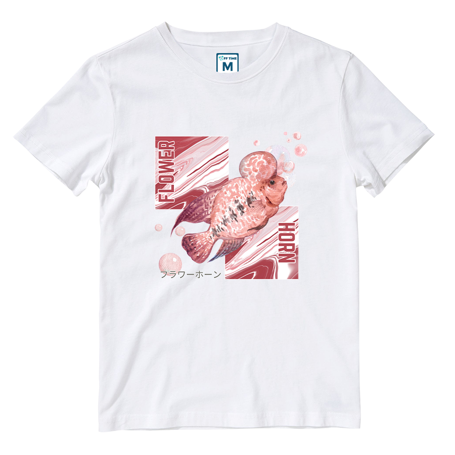 Cotton Shirt: FLOWER HORN