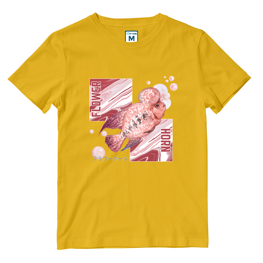 Cotton Shirt: FLOWER HORN