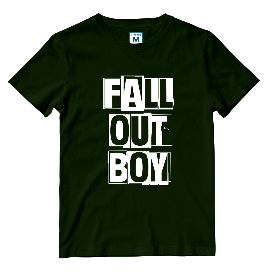 Cotton Shirt: Fall out Boy Grunge