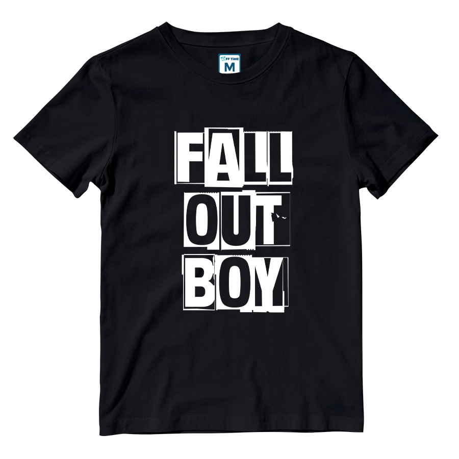 Cotton Shirt: Fall out Boy Grunge