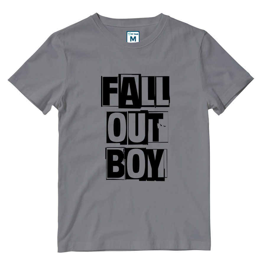 Cotton Shirt: Fall out Boy Grunge