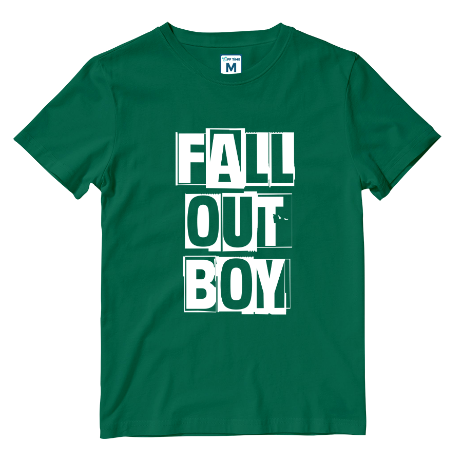 Cotton Shirt: Fall out Boy Grunge