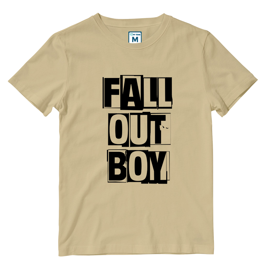 Cotton Shirt: Fall out Boy Grunge