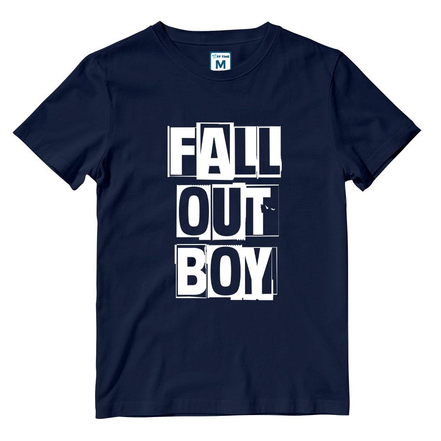 Cotton Shirt: Fall out Boy Grunge