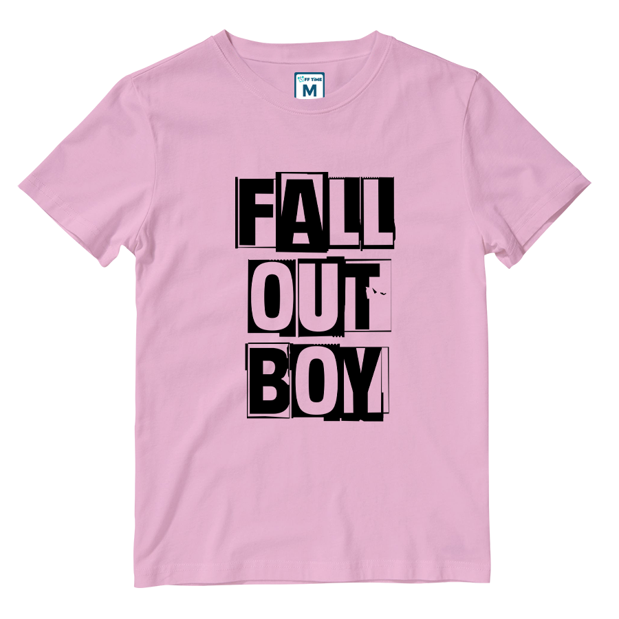Cotton Shirt: Fall out Boy Grunge