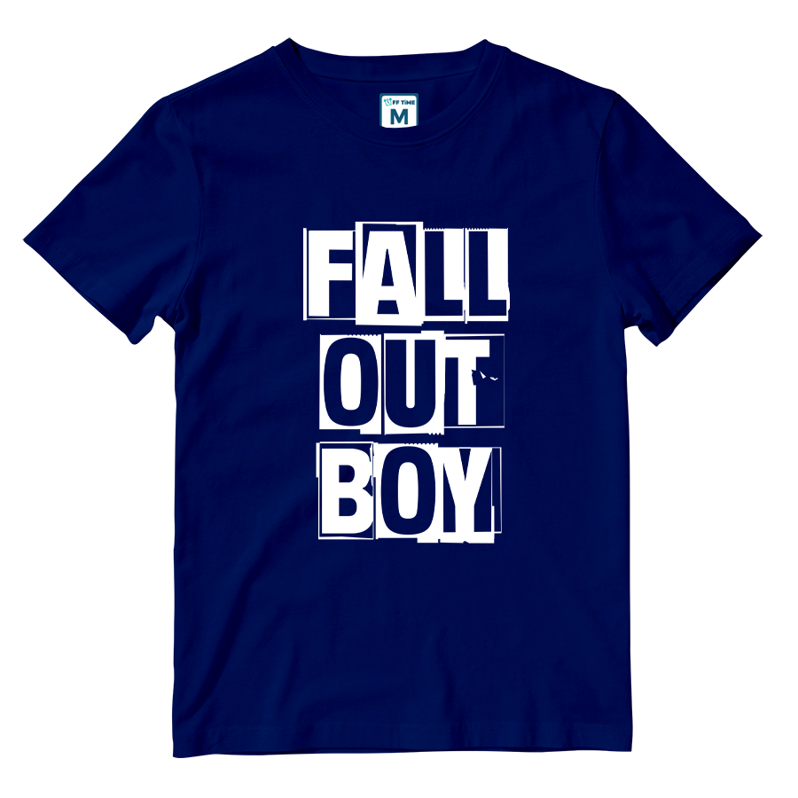Cotton Shirt: Fall out Boy Grunge