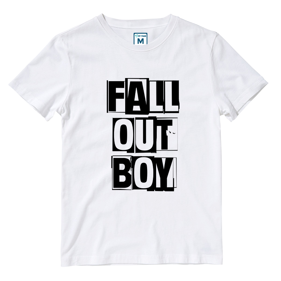 Cotton Shirt: Fall out Boy Grunge