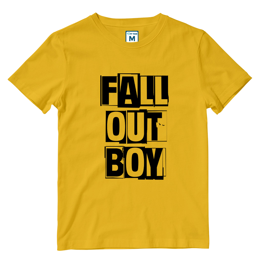 Cotton Shirt: Fall out Boy Grunge