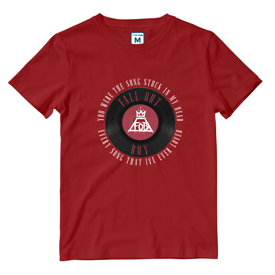 Cotton Shirt: Fall out Boy Vinyl