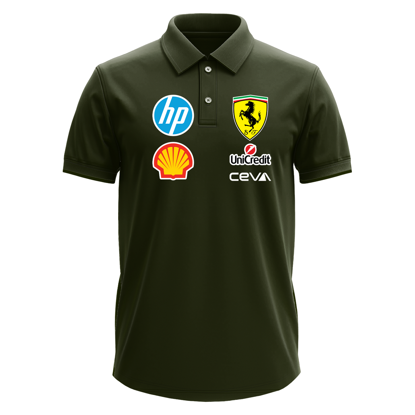 Drifit Polo Shirt: Ferrari 1