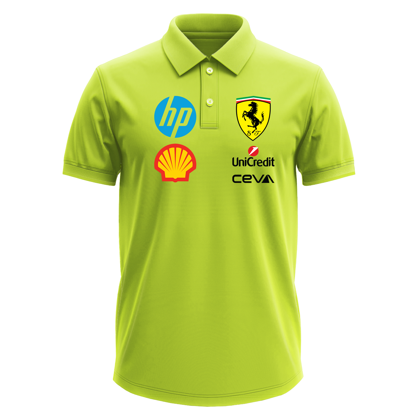 Drifit Polo Shirt: Ferrari 1