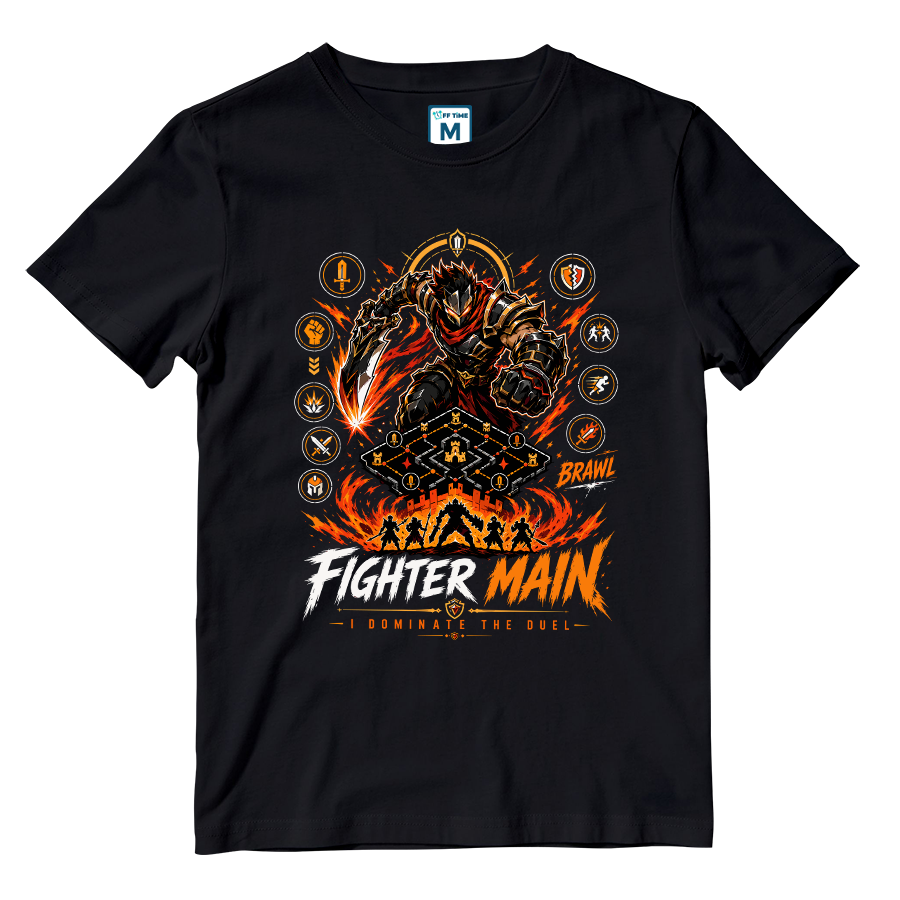 Cotton Shirt: Fighter Main