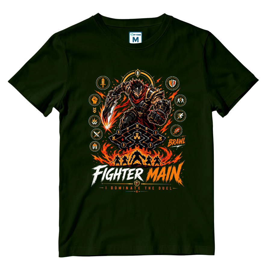 Cotton Shirt: Fighter Main