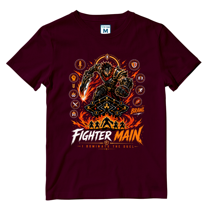 Cotton Shirt: Fighter Main