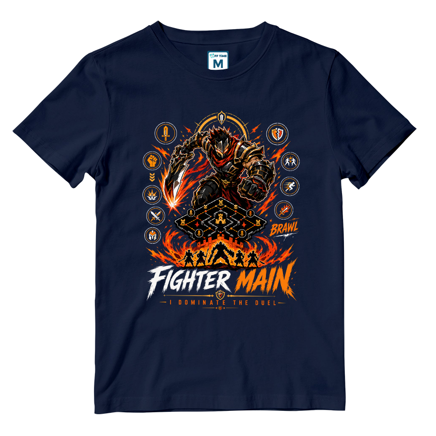 Cotton Shirt: Fighter Main