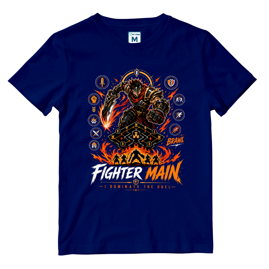 Cotton Shirt: Fighter Main
