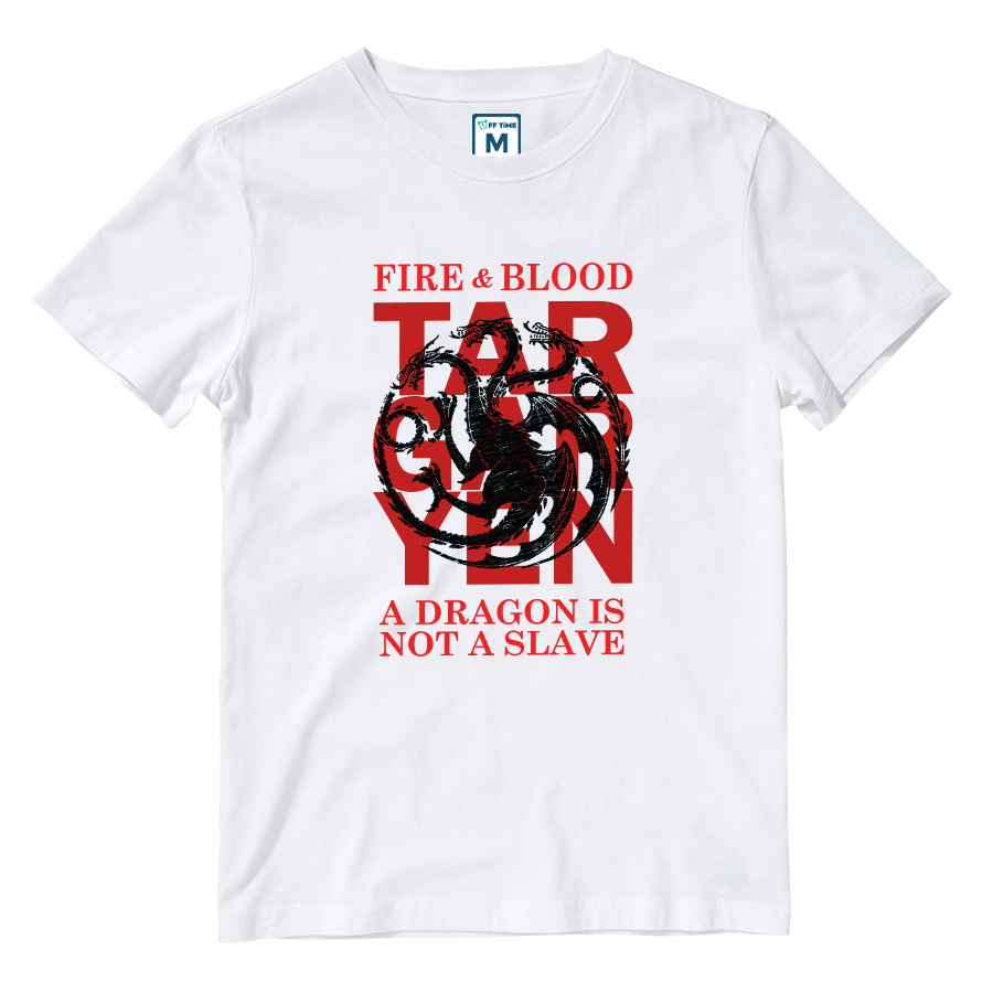 Cotton Shirt: Fire&Blood 2