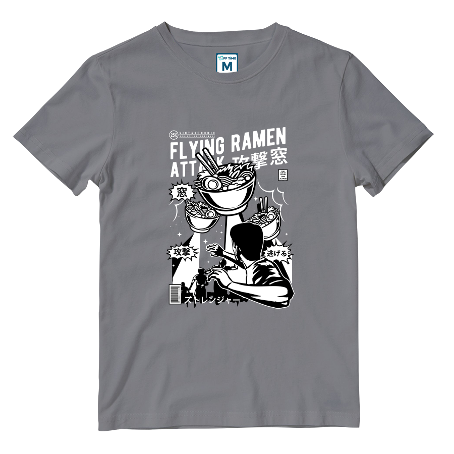 Cotton Shirt: Flying Ramen Attack