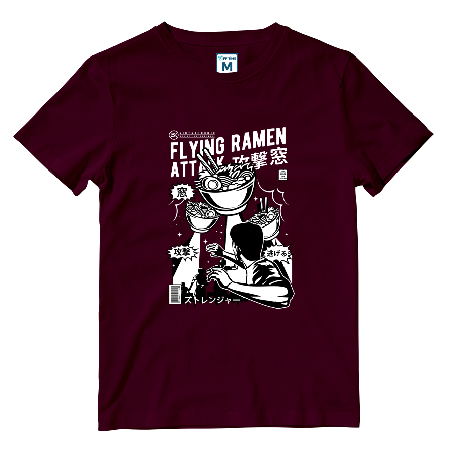 Cotton Shirt: Flying Ramen Attack