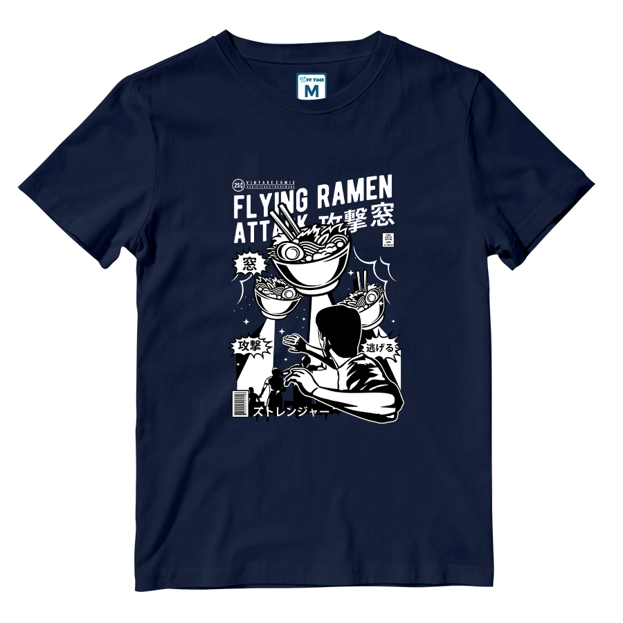 Cotton Shirt: Flying Ramen Attack