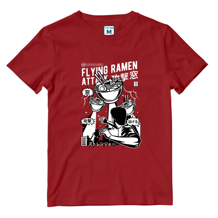 Cotton Shirt: Flying Ramen Attack
