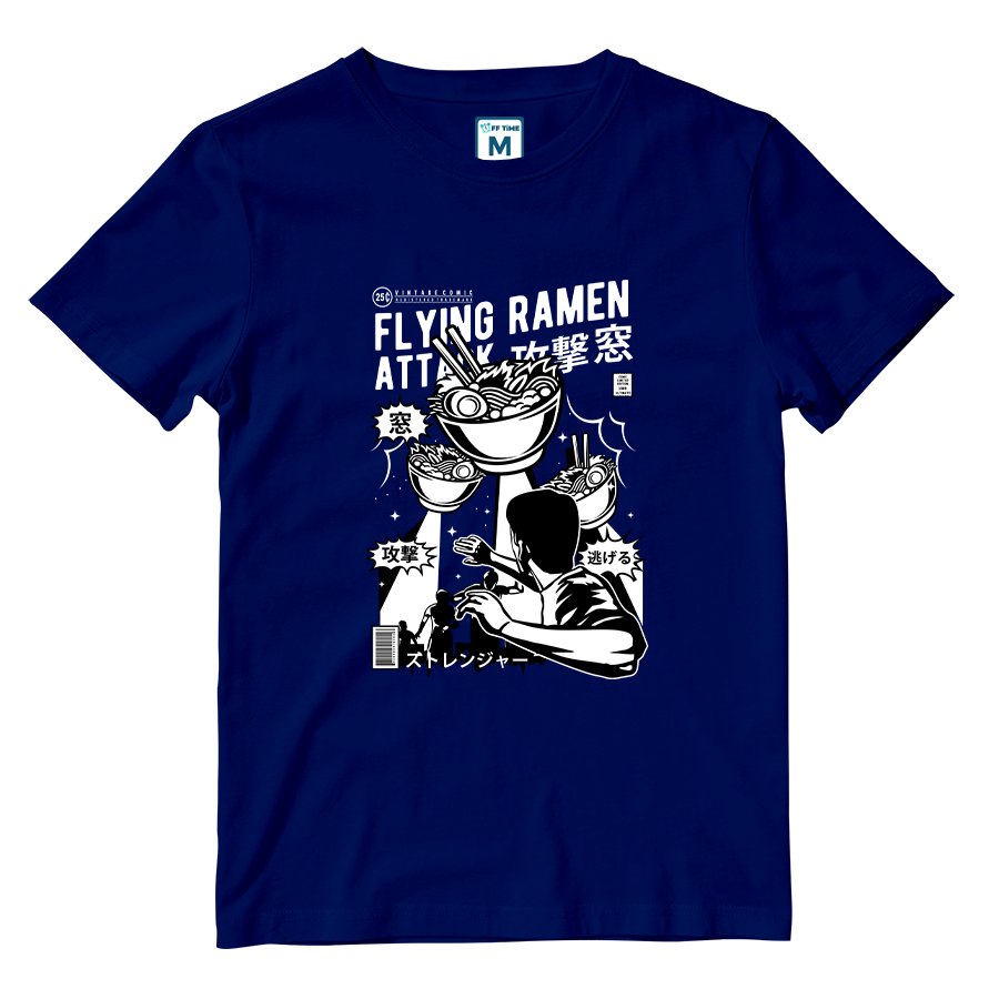 Cotton Shirt: Flying Ramen Attack