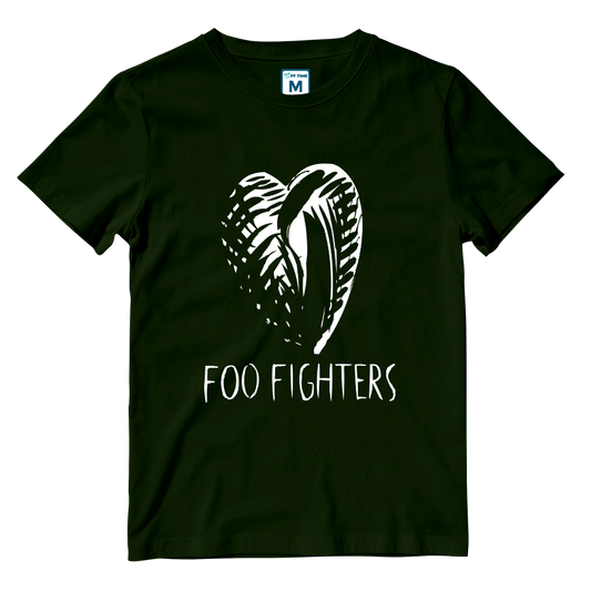 Cotton Shirt: Foo Fighters Heart
