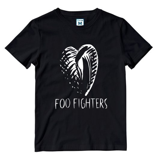 Cotton Shirt: Foo Fighters Heart