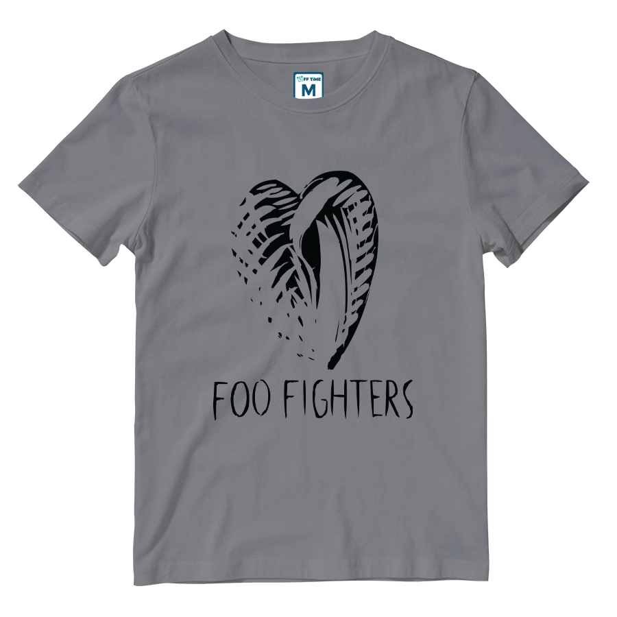 Cotton Shirt: Foo Fighters Heart