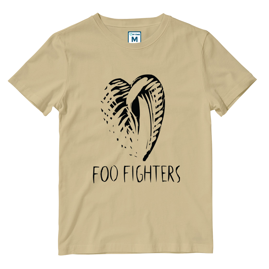 Cotton Shirt: Foo Fighters Heart