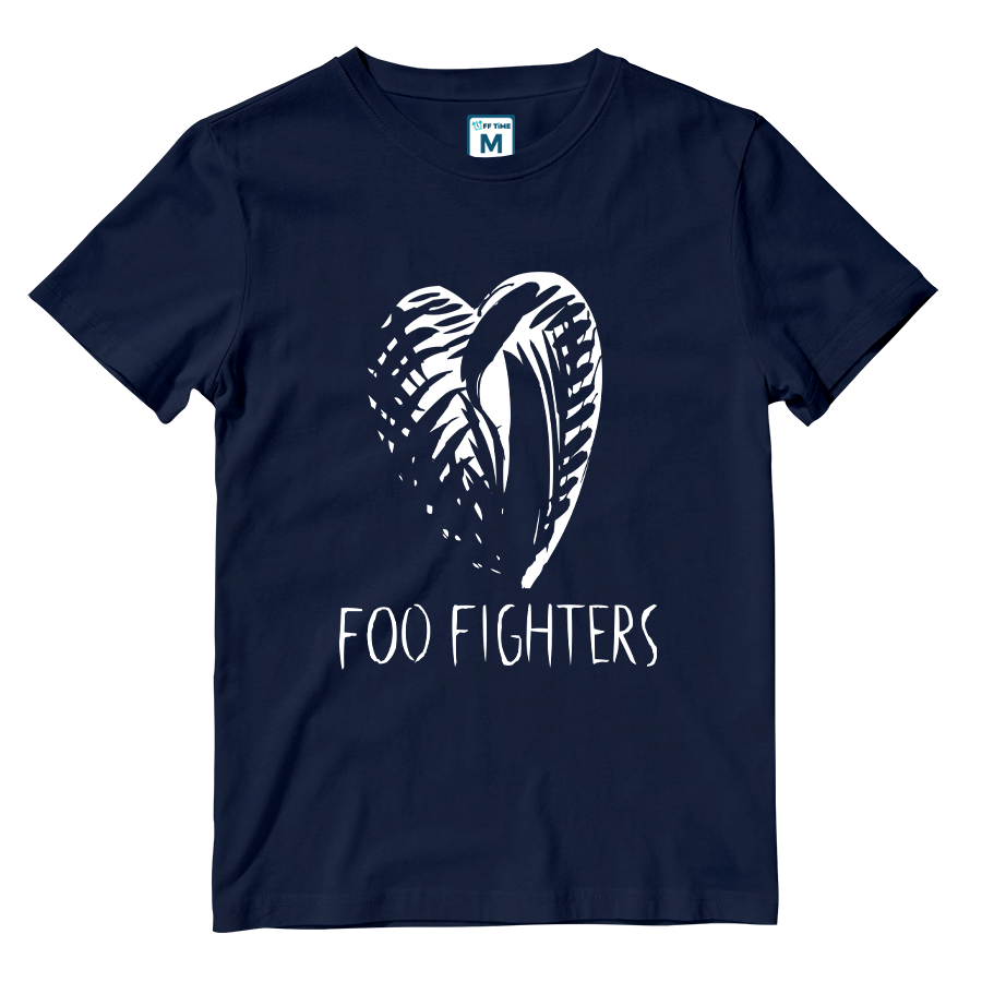 Cotton Shirt: Foo Fighters Heart